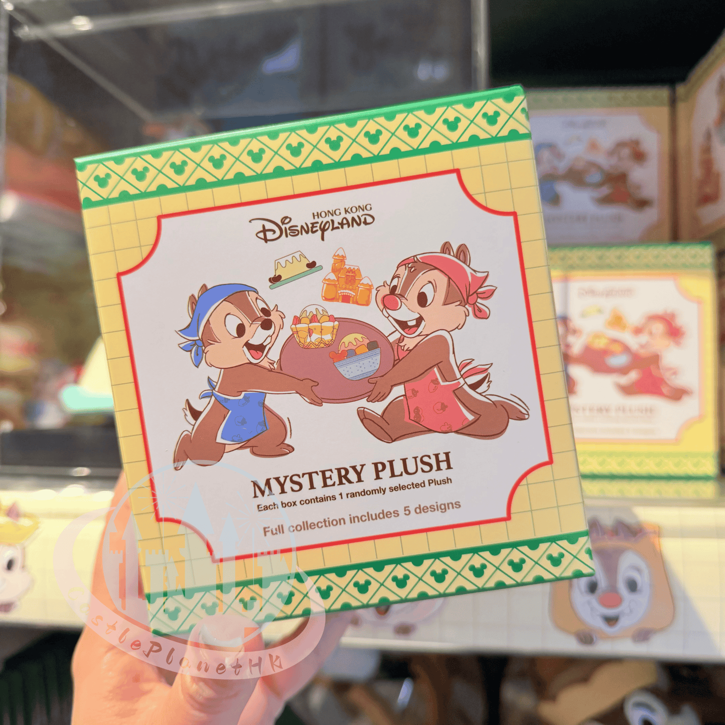 "Pre-Order" HKDL - Chip & Dale Plush Mystery Box, CnD Hong Kong Cuisine 2026