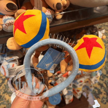 "Pre-Order" HKDL - Baseball Slinky Dog Headband with Pixar Luxo Ball, Toy Story