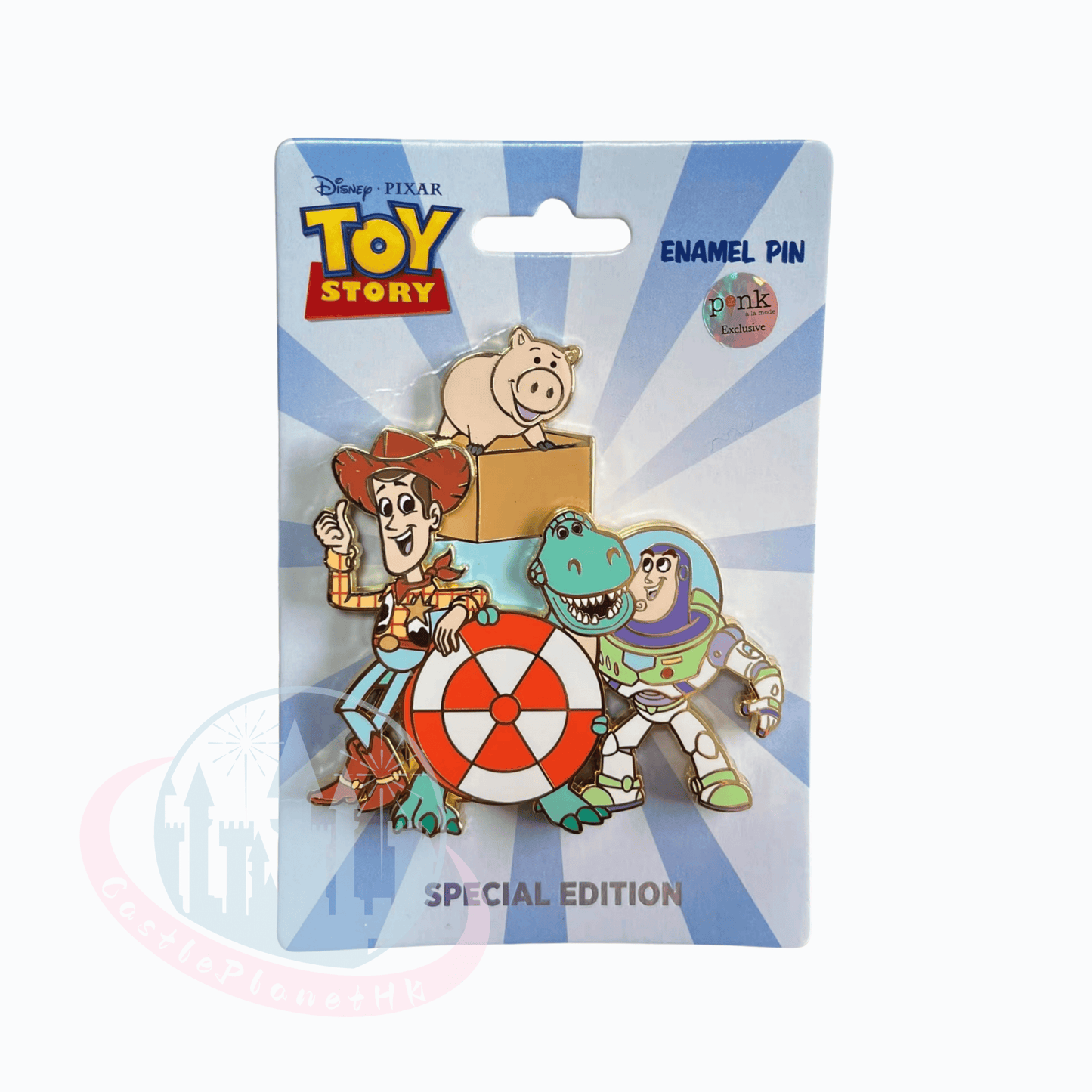 "Pre-Order" DLR/WDW - Woody, Buzz Lightyear, Rex and Hamm Pin, PALM Exclusive 2025