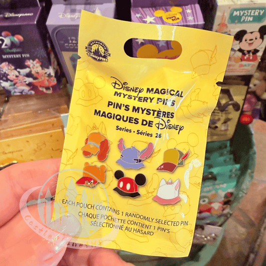 "Pre-Order" HKDL - Disney Magical Mystery Pins, Series 26 Hats