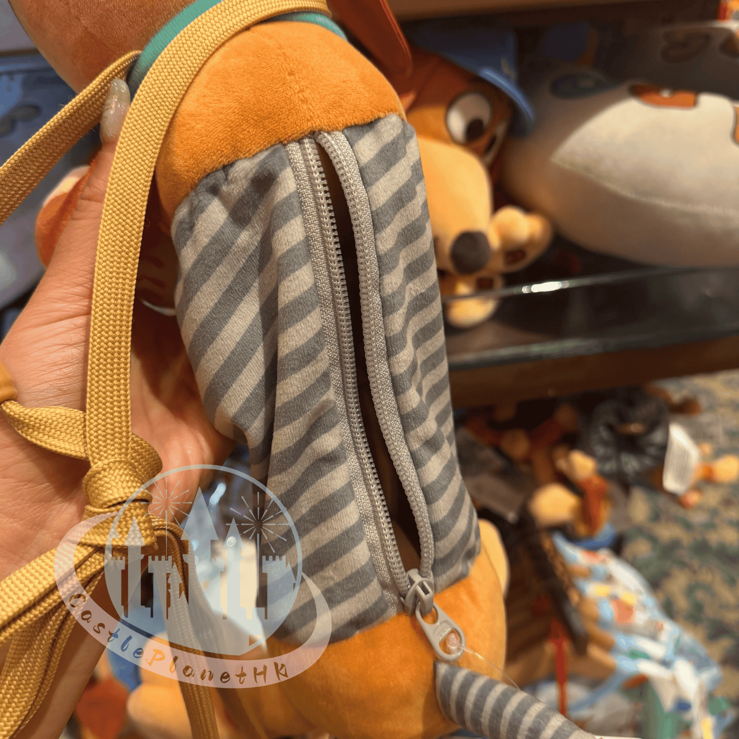 "Pre-Order" HKDL - Baseball Slinky Dog Plush Shoulder Bag, Toy Story