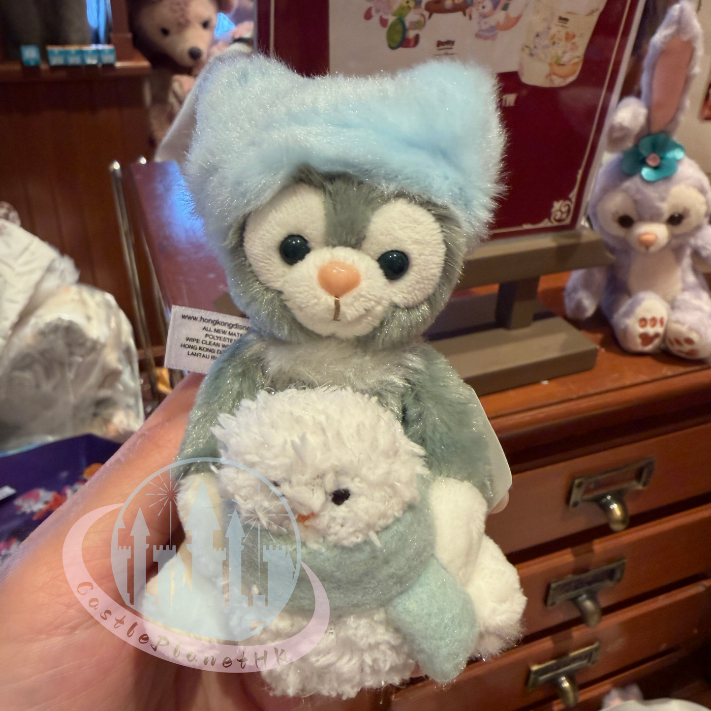 "Pre-Order" HKDL - Gelatoni mini Plush Accessory, 2025 Christmas Party (Disney Personalized Headband) DIY Own Headband - Create Your Own Headband