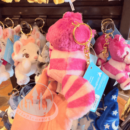 "Pre-Order" HKDL - Cheshire Cat Plush Bag Charm, Sassy Character Series 2026