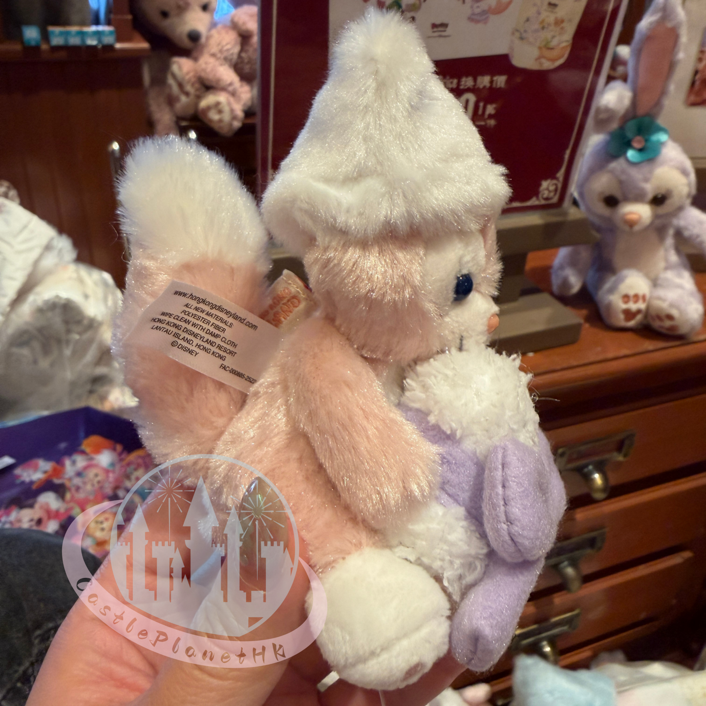 "Pre-Order" HKDL - LinaBell mini Plush Accessory, 2025 Christmas Party (Disney Personalized Headband) DIY Own Headband - Create Your Own Headband