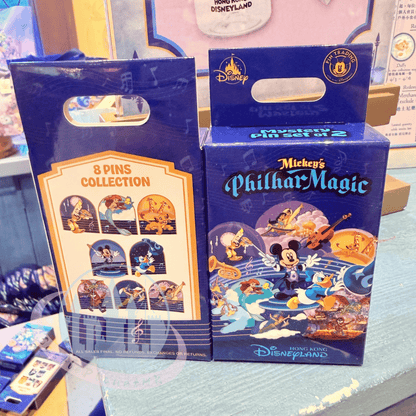 "Pre-Order" HKDL - Mickey’s PhilharMagic 2-Piece Mystery Pin Blind Pack