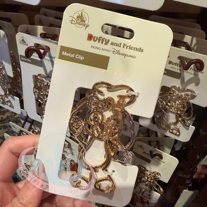 "Pre-Order" HKDL - CookieAnn Metal Hair Clip, Duffy & Friends