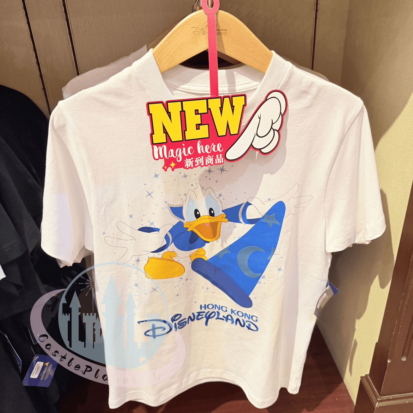 “Pre-order” HKDL - Donald Duck Sorcerer T-shirt for Adults, Mickey’s PhilharMagic 2026