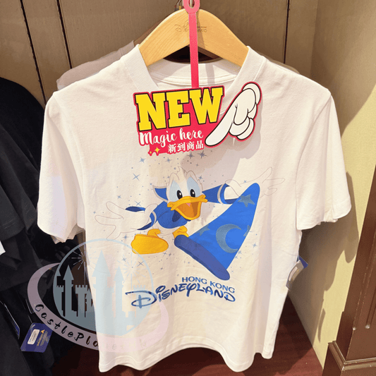 “Pre-order” HKDL - Donald Duck Sorcerer T-shirt for Adults, Mickey’s PhilharMagic 2026