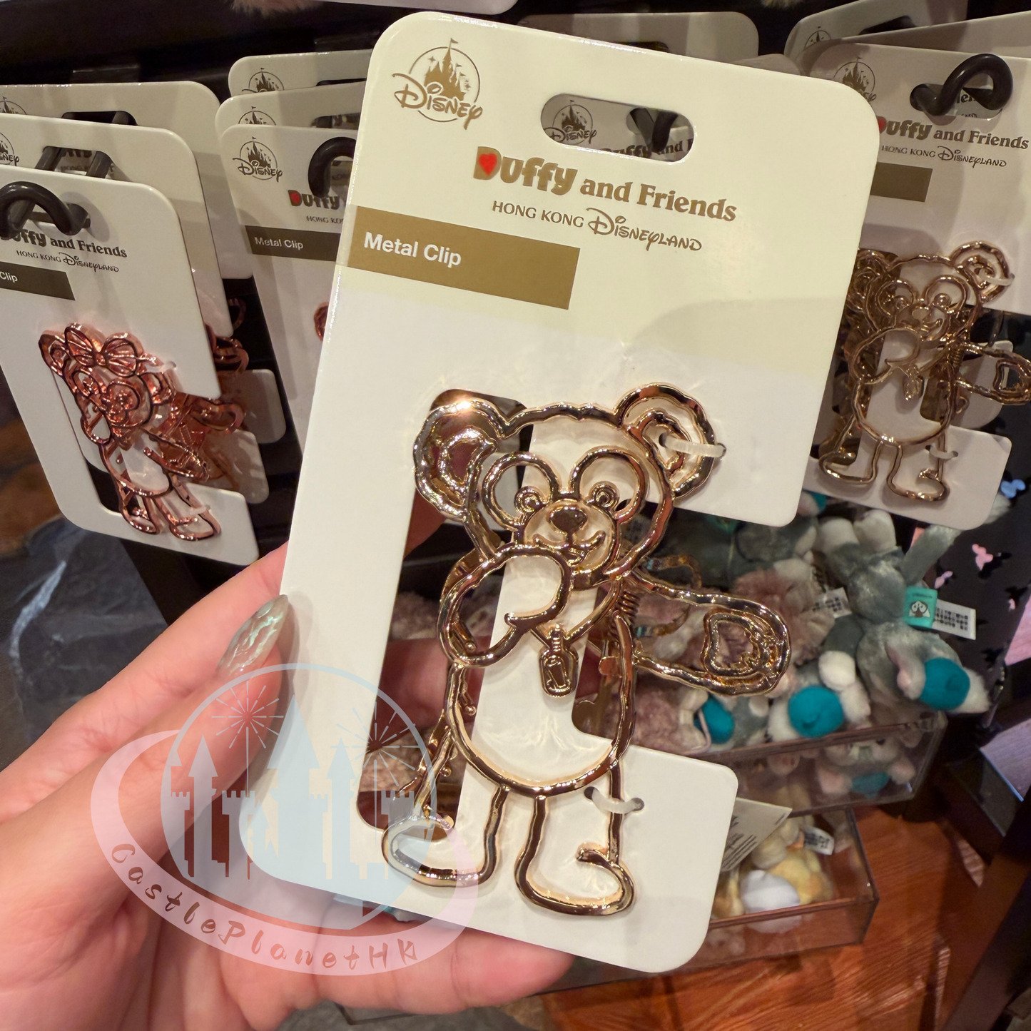 "Pre-Order" HKDL - Duffy Metal Hair Clip, Duffy & Friends