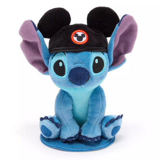 “Pre-Order” HKDL - Stitch Mouseketeer Ear Hat Magnetic Shoulder Pal Plush