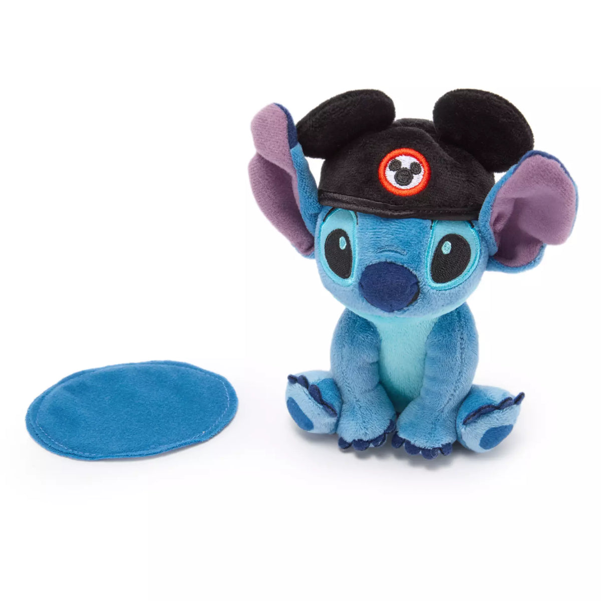 “Pre-Order” HKDL - Stitch Mouseketeer Ear Hat Magnetic Shoulder Pal Plush