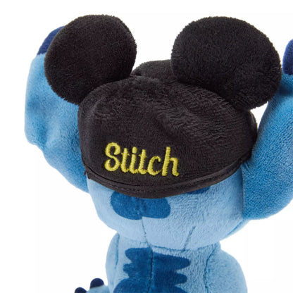 “Pre-Order” HKDL - Stitch Mouseketeer Ear Hat Magnetic Shoulder Pal Plush