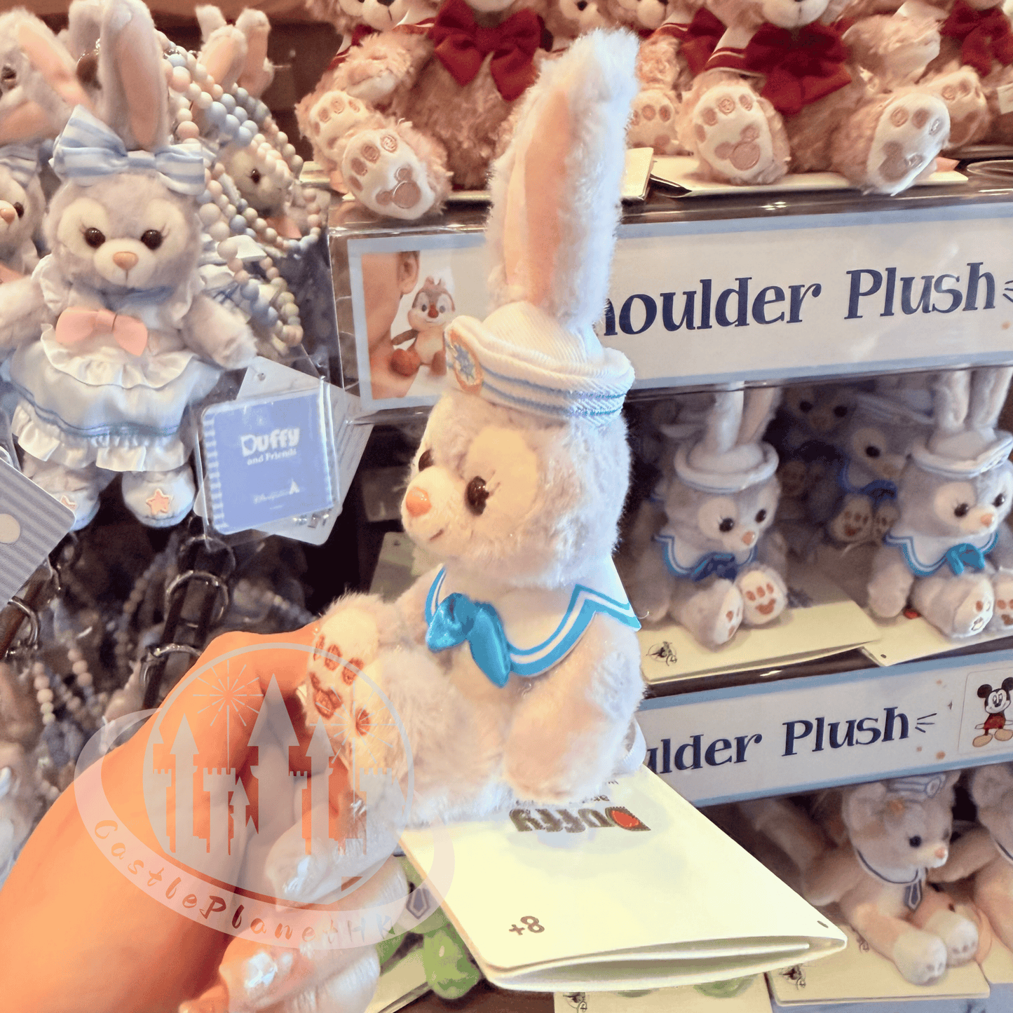 "Pre-Order" HKDL - StellaLou Magnetic Shoulder Pal Plush, Sailor Duffy and Friends 2026