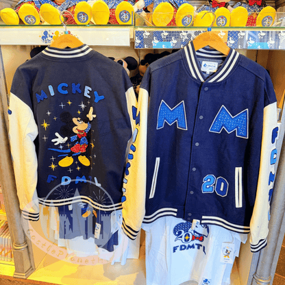"Pre-Order" HKDL - Mickey Mouse Baseball Jacket for Adults, FDMTL Collection (HKDL 20th Anniversary Grand)