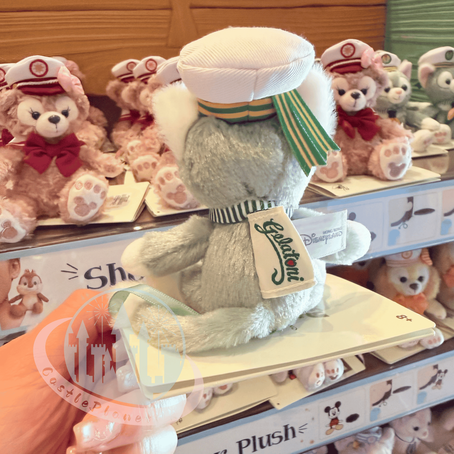 "Pre-Order" HKDL - Gelatoni Magnetic Shoulder Pal Plush, Sailor Duffy and Friends 2026