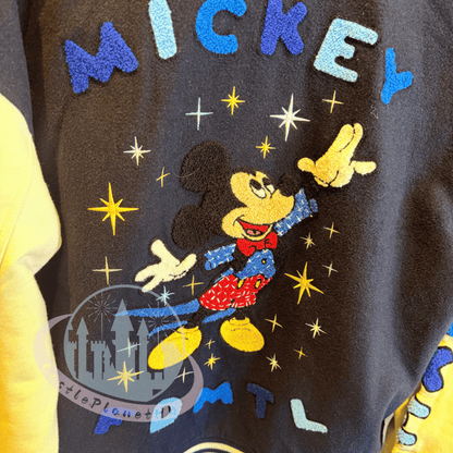 "Pre-Order" HKDL - Mickey Mouse Baseball Jacket for Adults, FDMTL Collection (HKDL 20th Anniversary Grand)
