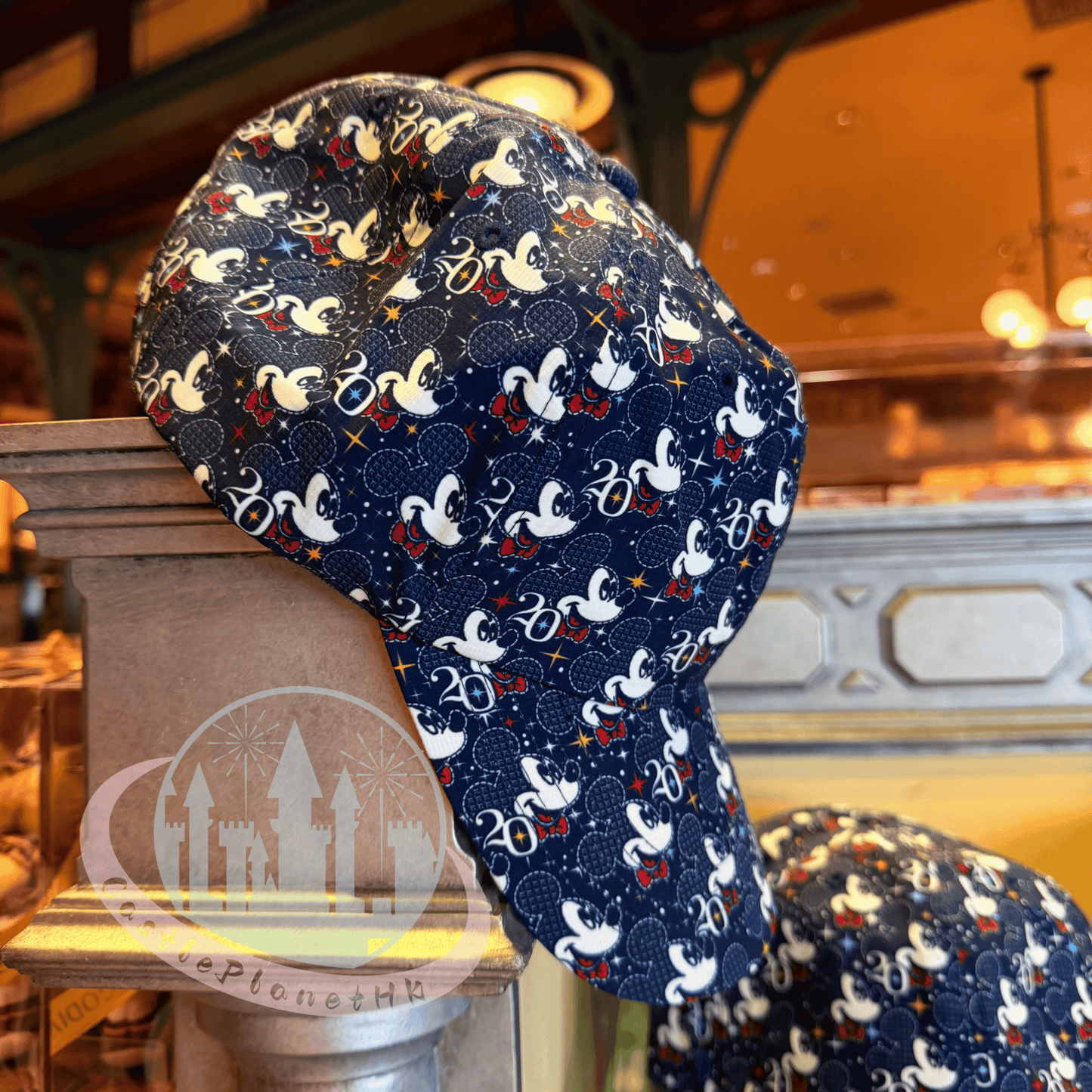 "Pre-Order" HKDL - Mickey Mouse All Over Print Cap, FDMTL Collection (HKDL 20th Anniversary Grand)