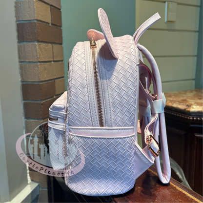 “Pre-order” HKDL - Mickey Backpack Pink Intrecciato Loungefly Mini Backpack