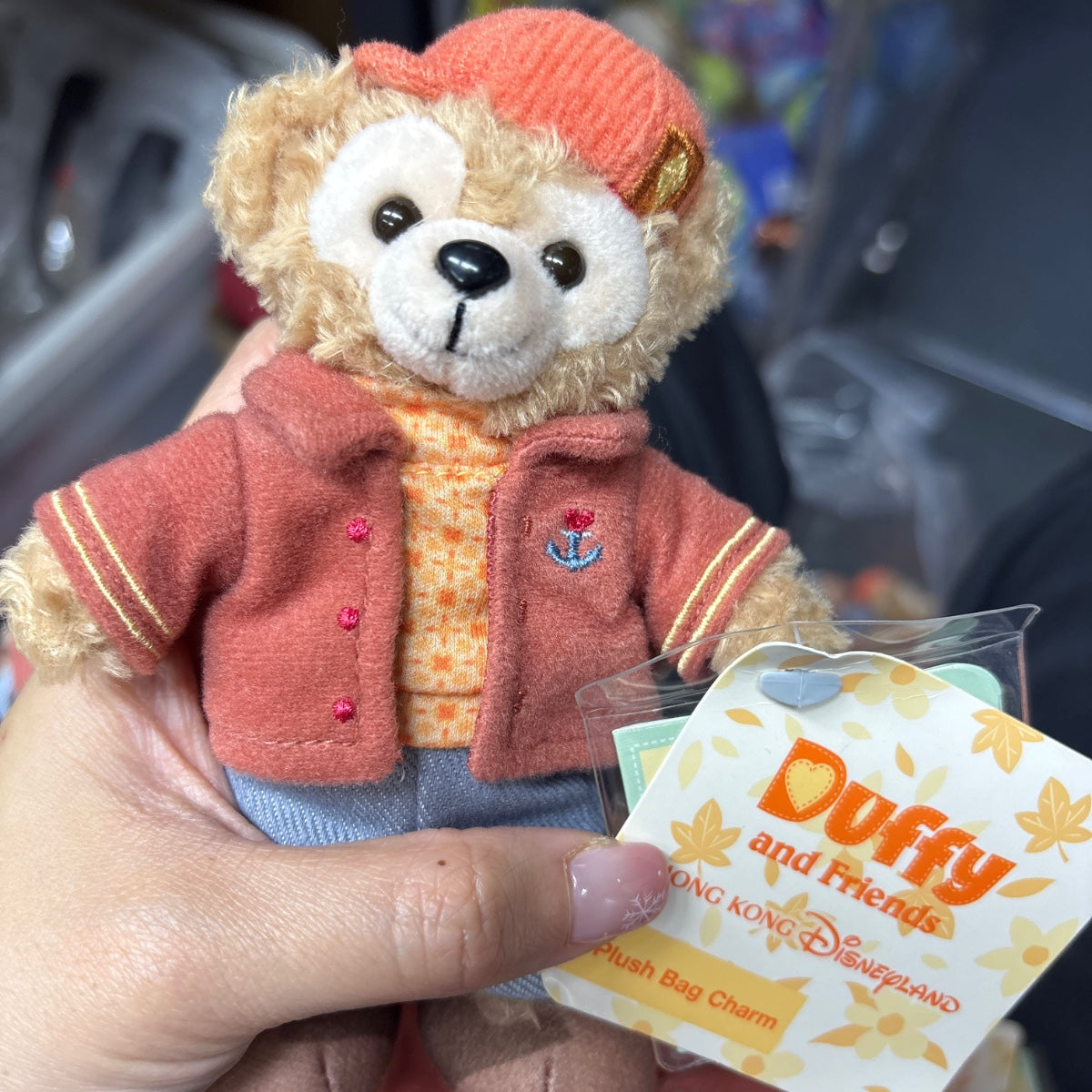 HKDL - Duffy Plush Bag Charm, Duffy & Friends Autumn 2023【Ready Stock】