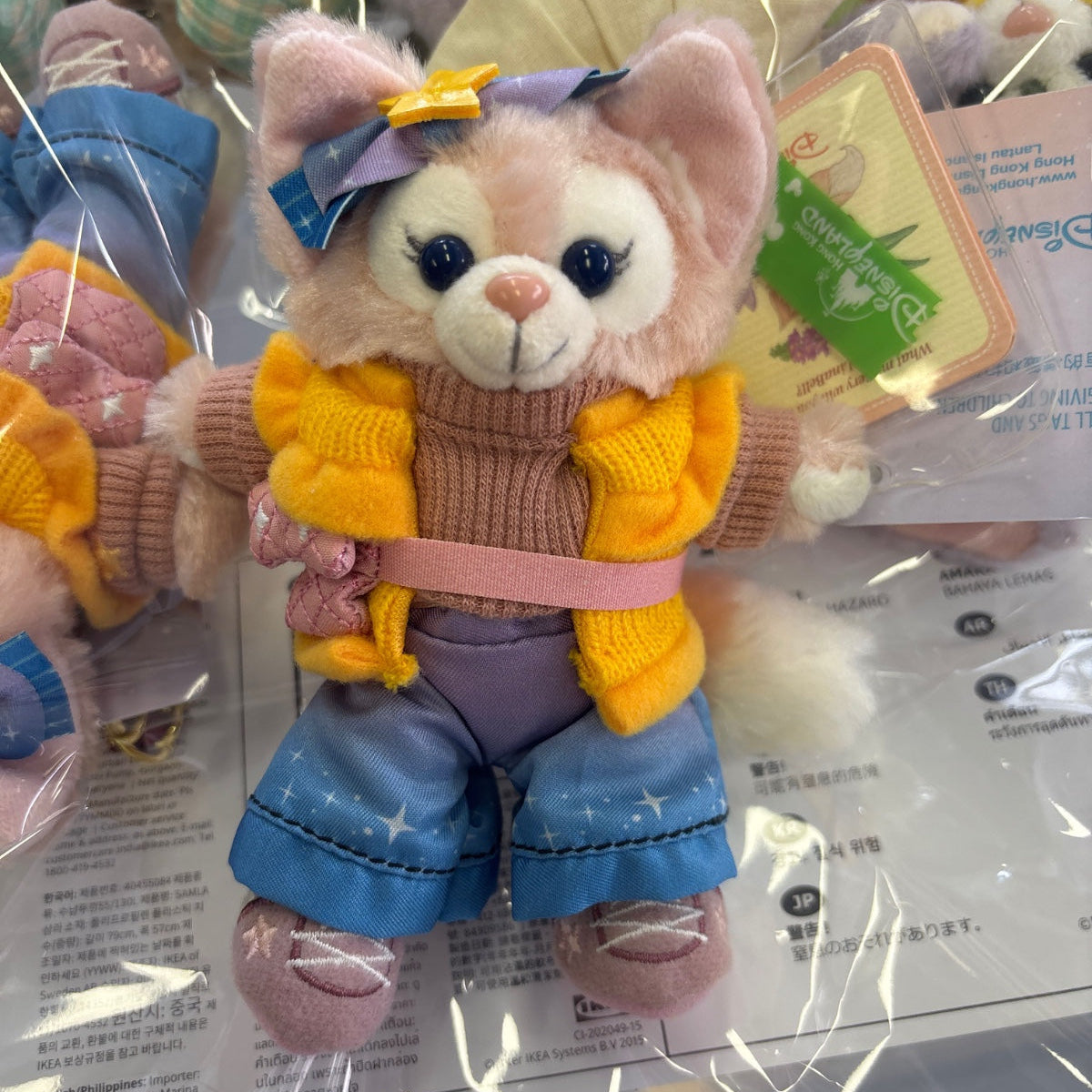 HKDL - LinaBell Plush Keychain, Duffy & Friends Winter Christmas 2022【Ready Stock】