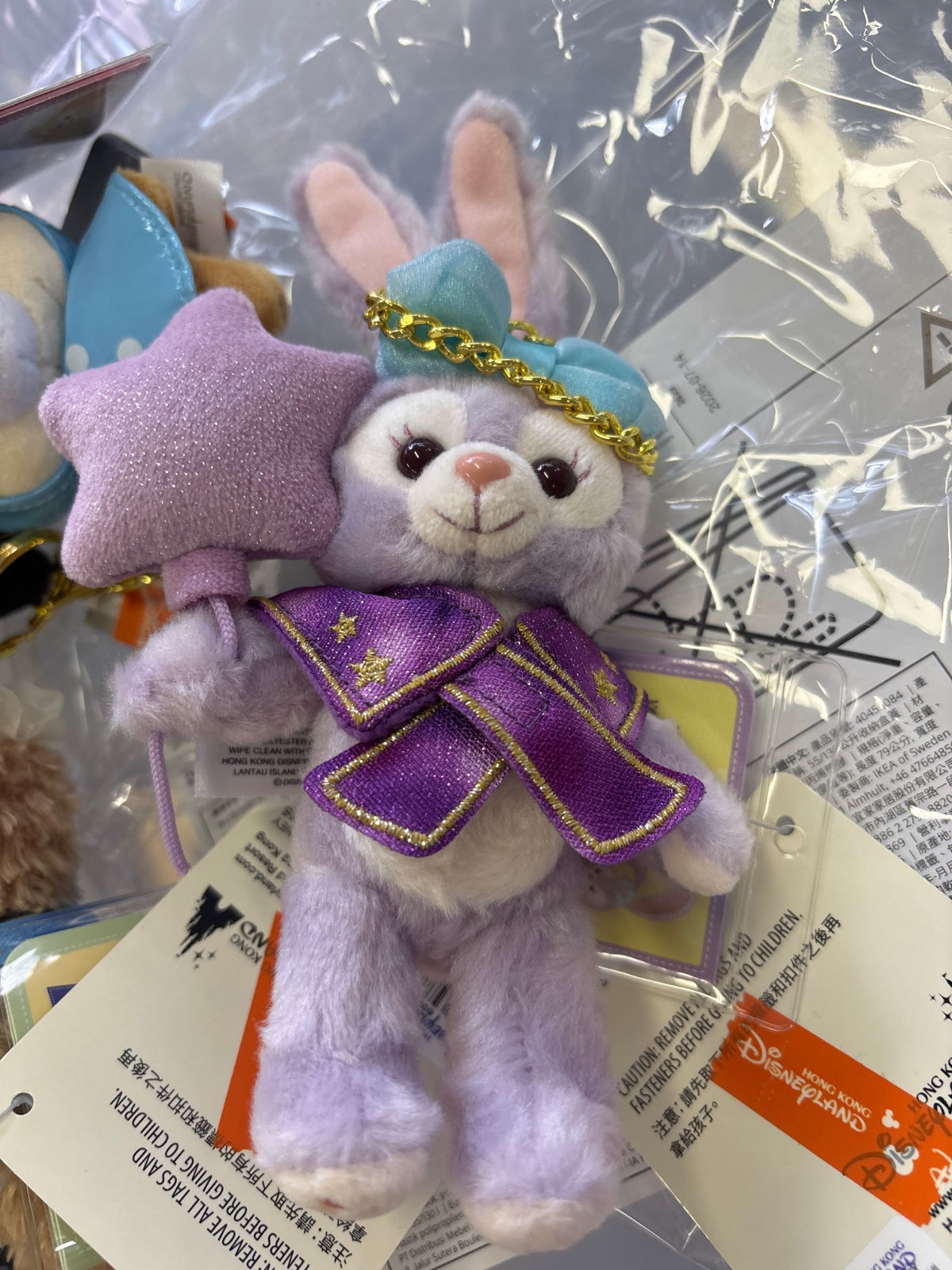 "Pre-Order" HKDL - StellaLou Plush Bag Charm, Duffy & Friends Celebration Balloon 2025