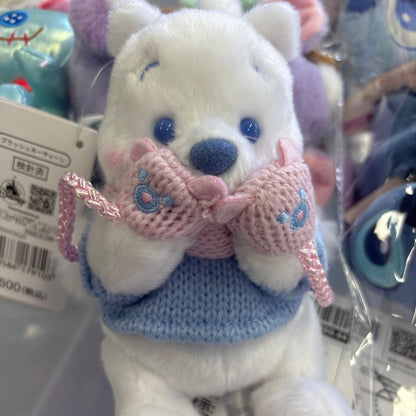 "Pre-Order" JDS - Winnie the Pooh Plush Keychain, Winter Shiny Color