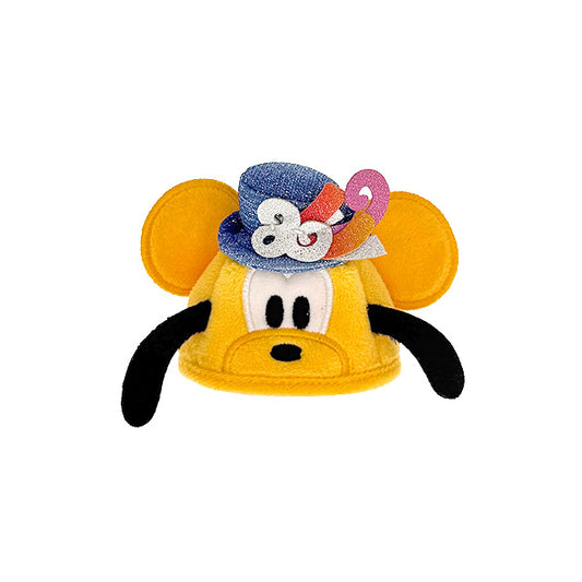"Pre-Order" HKDL - Pluto SouvenEAR Mini Party Hat Keychain, HKDL 20th Anniversary Grand Celebration