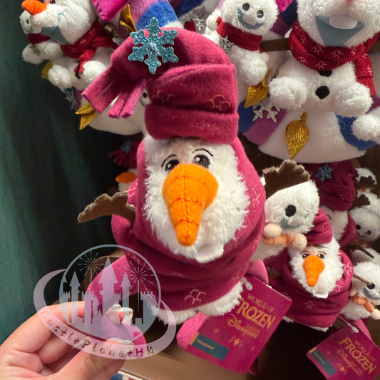 “Pre-order” HKDL - Scarf Tree Olaf Plush Headband, World of Frozen