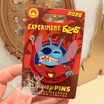 "Pre-Order" HKDL - Experiment 626 Day Limited Release 2026 Pin, Lilo & Stitch 2026