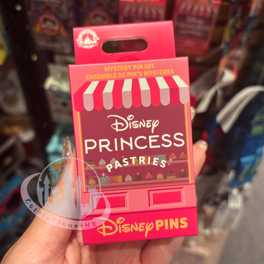"Pre-Order" HKDL - Disney Princess Pastries 2-Piece Mystery Pin Blind Pack
