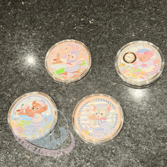 "Pre-Order" HKDL - Disney Collectible Medallions, Duffy and Friends “Springtime Voyage” 2026