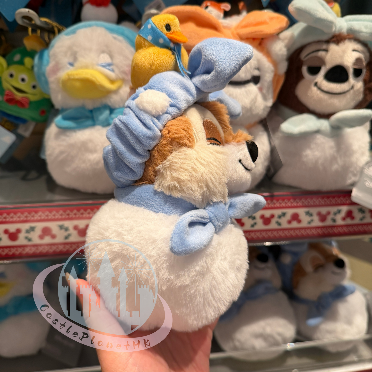 "Pre-Order" HKDL - Chip Snowman Plush, Chip 'n' Dale 2025 Christmas