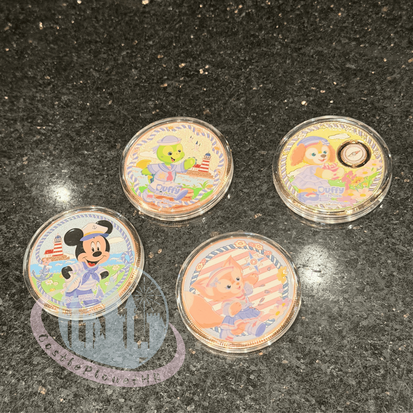 "Pre-Order" HKDL - Disney Collectible Medallions, Duffy and Friends “Springtime Voyage” 2026