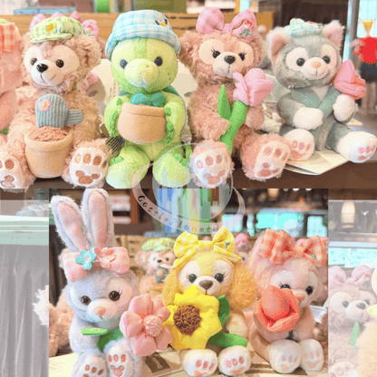 "Pre-Order" HKDL - ShellieMay Magnetic Shoulder Pal Plush, Duffy and Friends Garden 2026