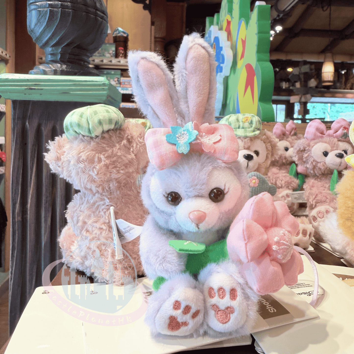 "Pre-Order" HKDL - StellaLou Magnetic Shoulder Pal Plush, Duffy and Friends Garden 2026