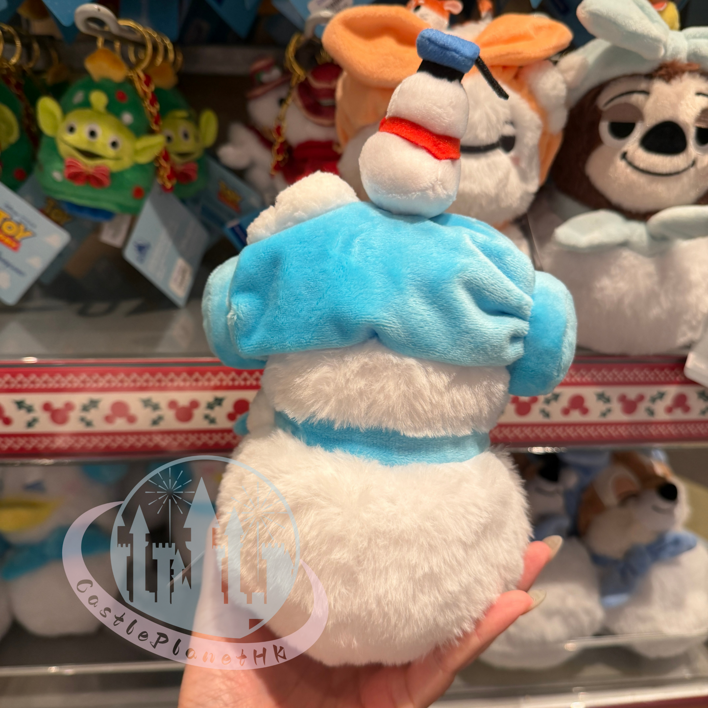 "Pre-Order" HKDL - Donald Duck Snowman Plush, 2025 Christmas