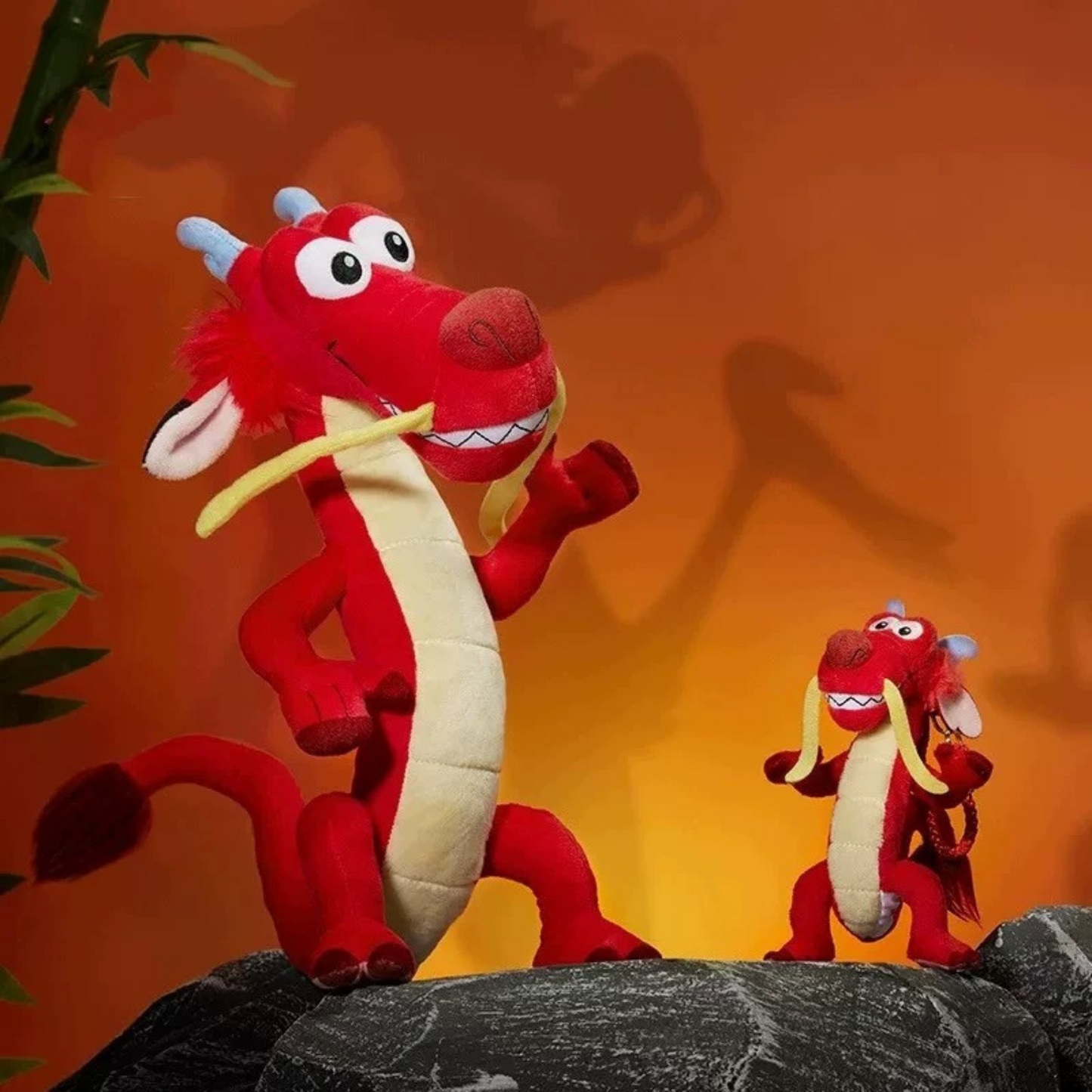 "Pre-Order" SHDR - Year of Dragon Mushu Plush Keychain, Mulan