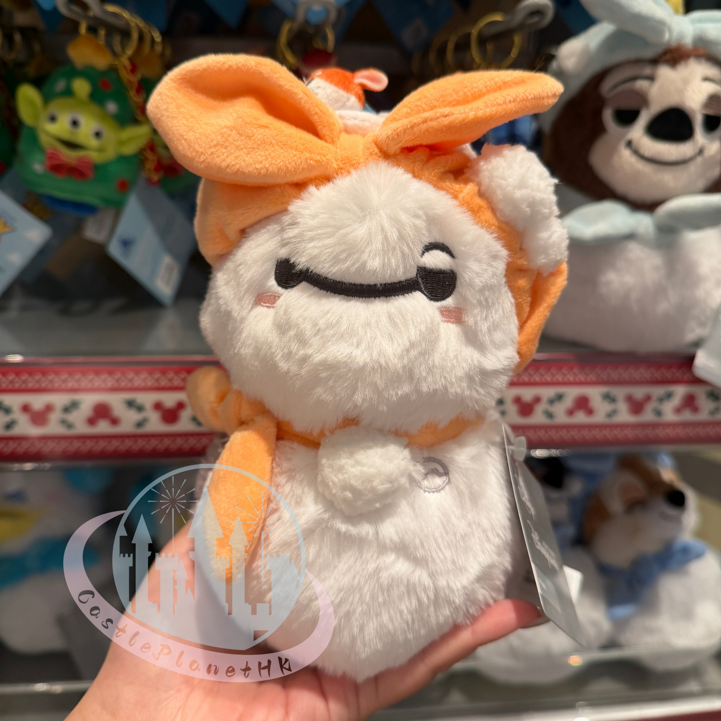 "Pre-Order" HKDL - Baymax Snowman Plush, Big Hero 6 2025 Christmas