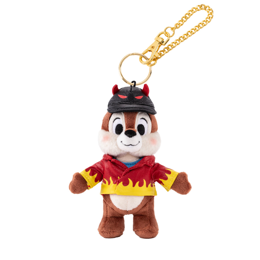 "Pre-Order" HKDL - Chip Plush Bag Charm, Halloween Spooky Rock Band 2026