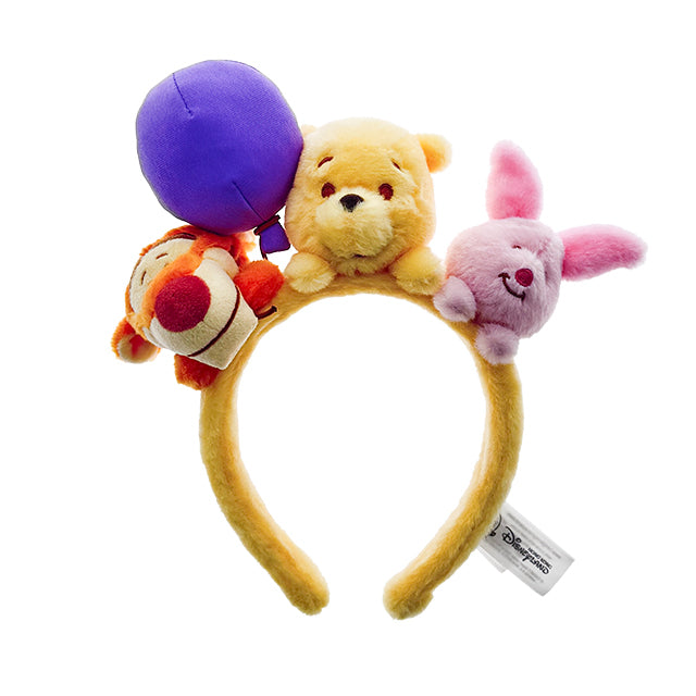 "Pre-Order" HKDL - Winnie the Pooh and Family Plush Headband, Honey-Filled Adventure 2026