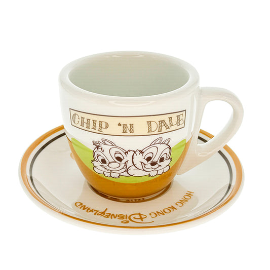 HKDL - Chip 'n' Dale Hong Kong Heritage Cup and Saucer (Chip 'n' Dale Hong Kong Heritage series)【Ready Stock】
