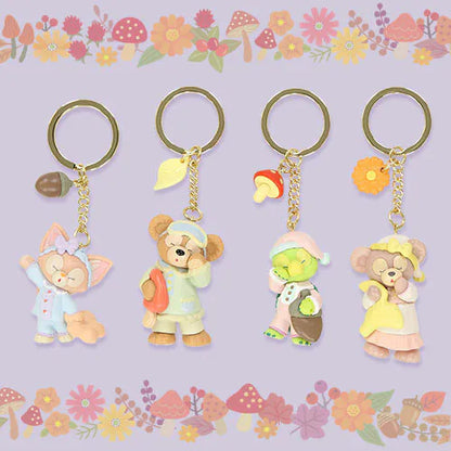 "Pre-Order" TDR - Duffy and Friends Figure Keychain - Set of 4 (Fall’s Sound Invitations)