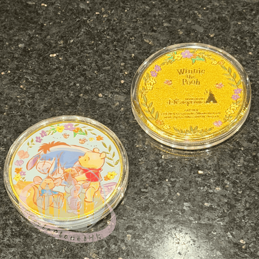 "Pre-Order" HKDL - Winnie the Pooh Disney Collectible Medallions, Honey-Filled Adventure 2026