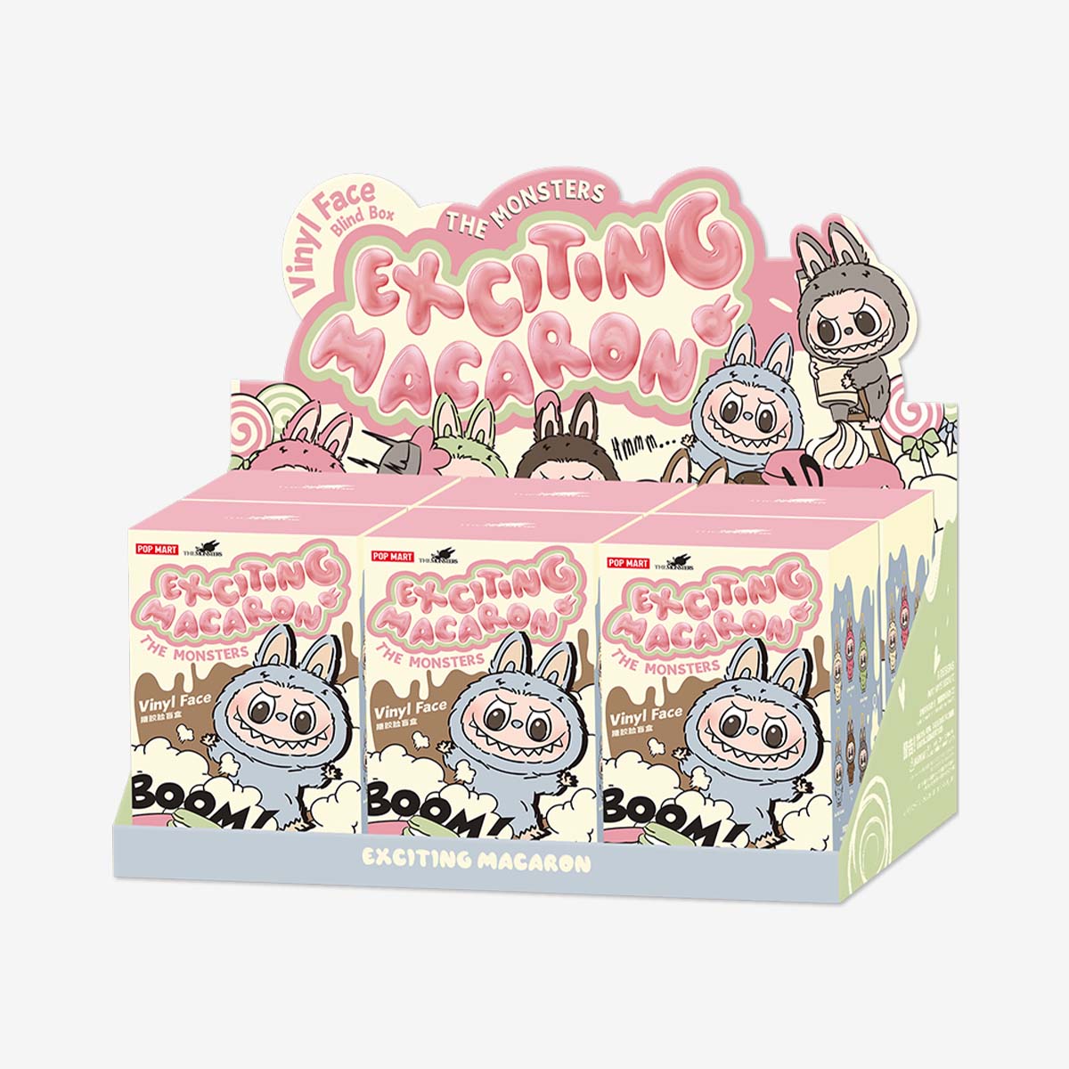 Other - THE MONSTERS Exciting Macaron Vinyl Face Blind Box, POP MART【READY STOCK】