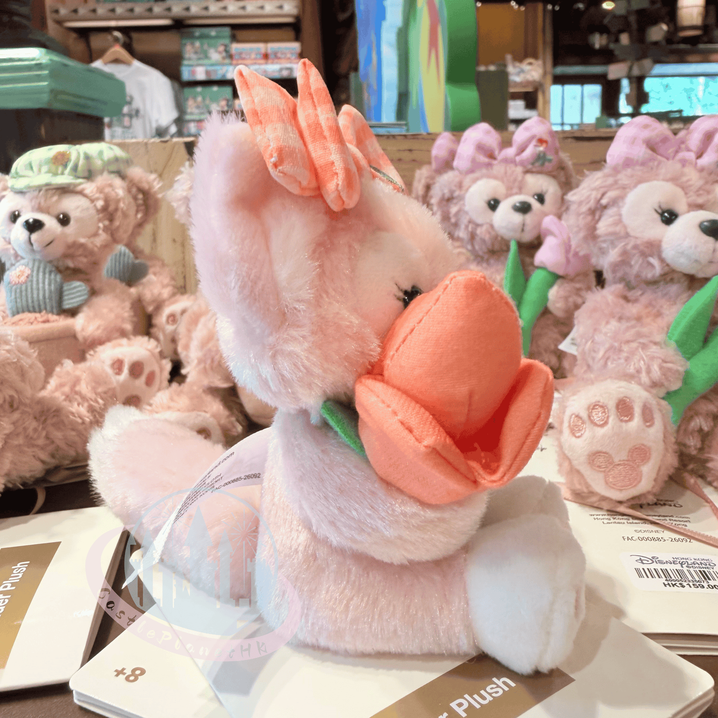"Pre-Order" HKDL - LinaBell Magnetic Shoulder Pal Plush, Duffy and Friends Garden 2026