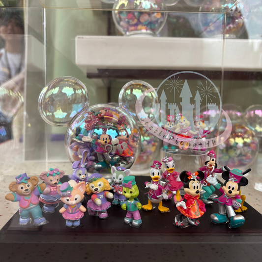 "Pre-Order" HKDL - Mickey & Friends Mini Figurine Bottle (16 Randoms Mini Figure), HKDL 20th Anniversary Grand Celebration