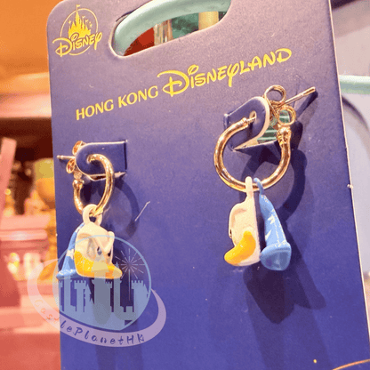 "Pre-Order" HKDL - Angry Donald Duck Sorcerer Earrings, Mickey’s PhilharMagic 2026