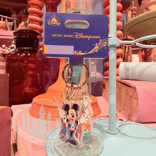 "Pre-Order" HKDL - Angry Donald Duck Sorcerer Multi-charm Acrylic Keychain, Mickey’s PhilharMagic 2026