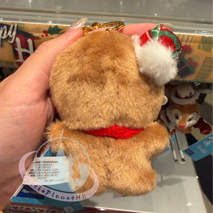 "Pre-Order" HKDL - Scrump Plush Keychain, Lilo & Stitch 2025 Christmas