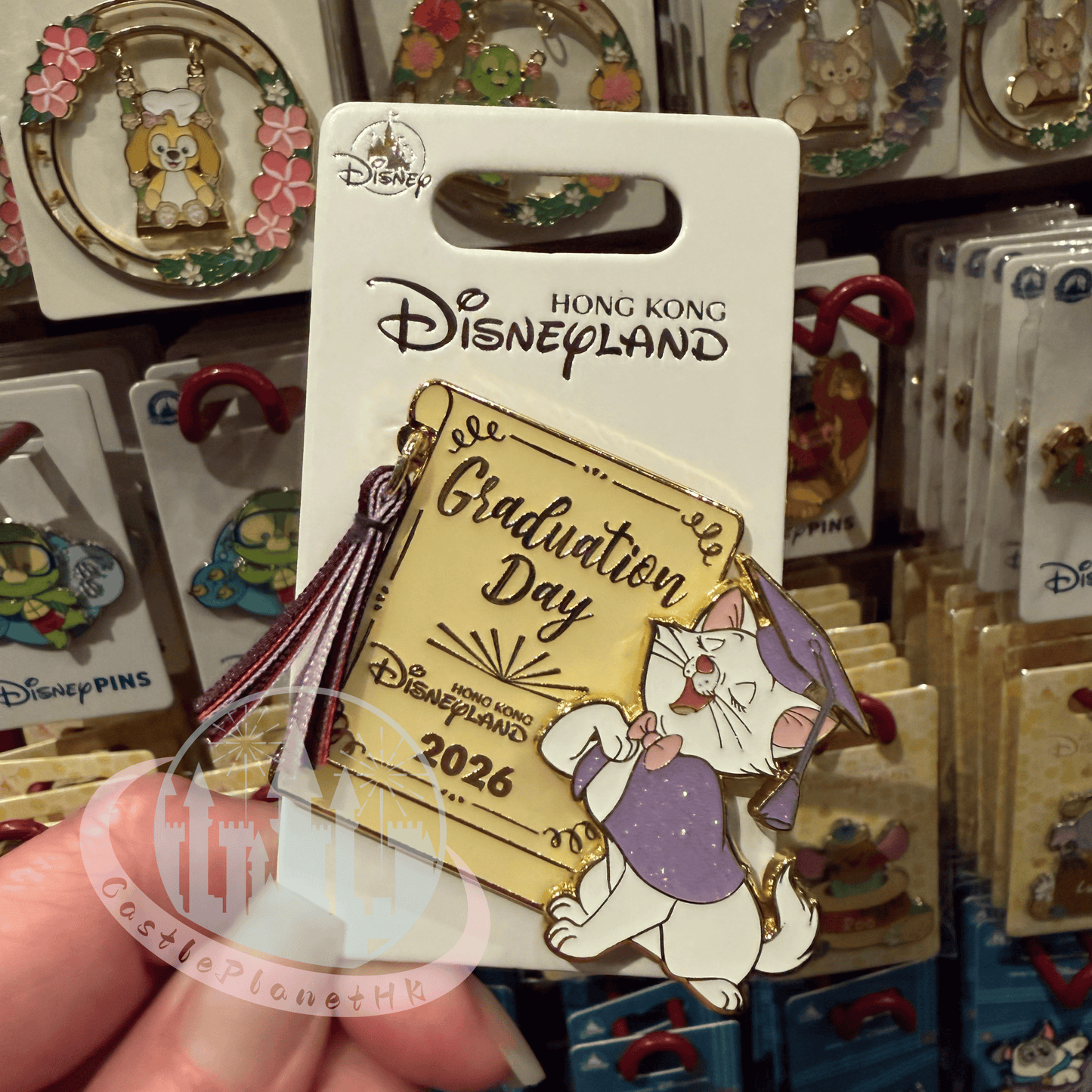 "Pre-Order" HKDL - Marie 2026 Graduation Day Pin